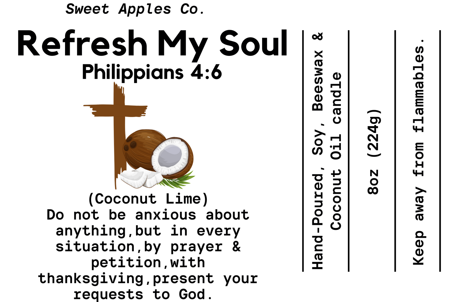 Refresh My Soul (Coconut Lime)
