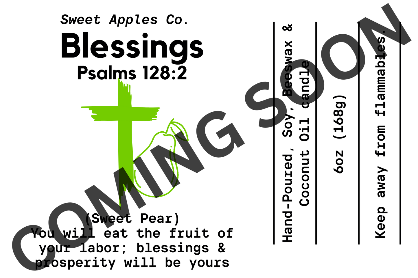Blessings (Sweet Pear)