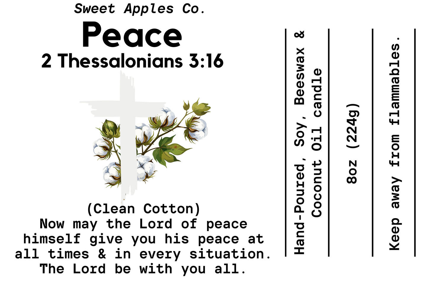 Peace (Clean Cotton)