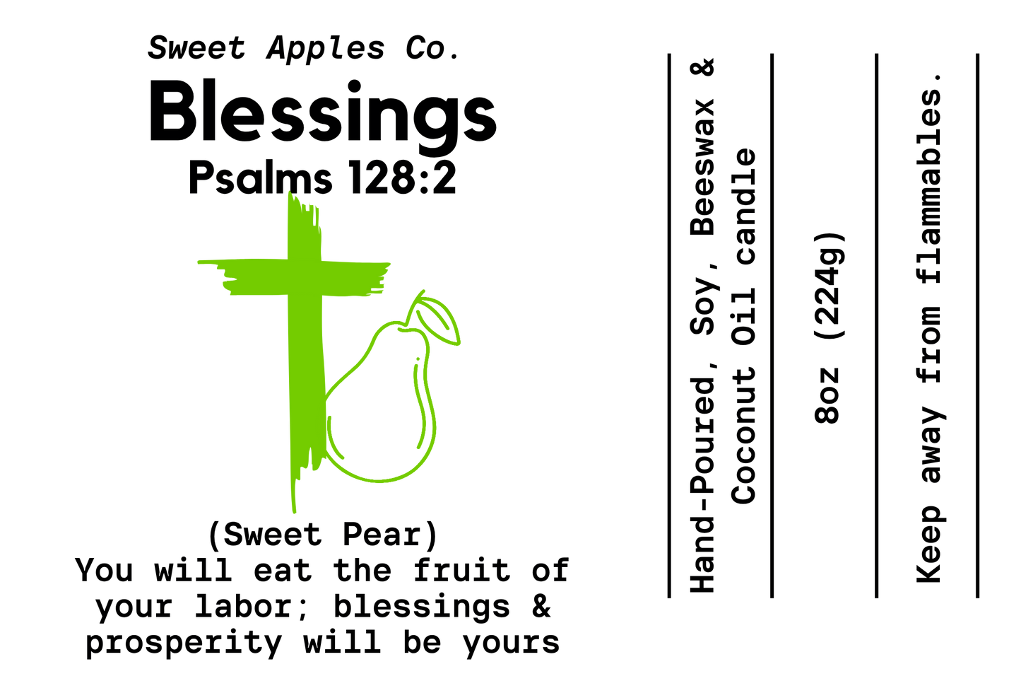 Blessings (Sweet Pear)